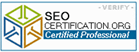 Our Search Engine Optimization staffs are certified and the professional member of SEOCertification.org.